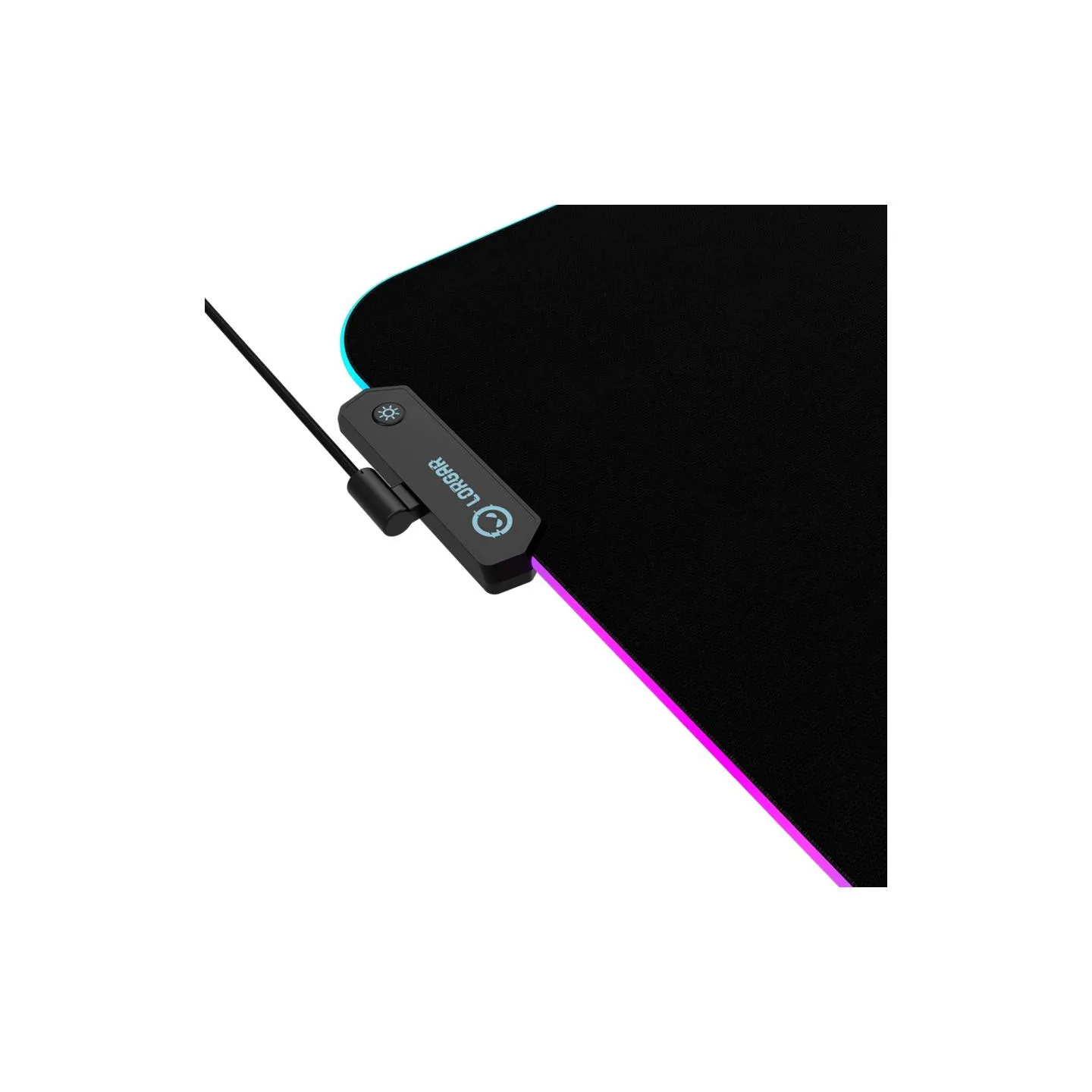 Lorgar Steller 919, Gaming mouse pad, High-speed surface, anti-slip rubber base, RGB backlight, USB connection, Lorgar WP Gamewa