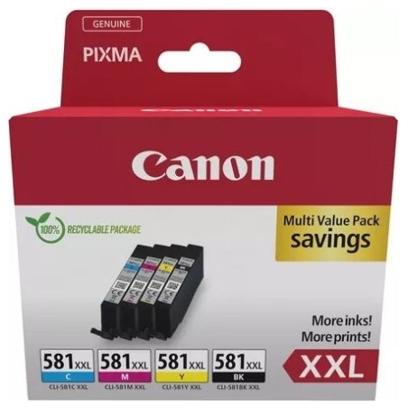 Canon CLI-581XXL Ink Cartridge C/M/Y/BK