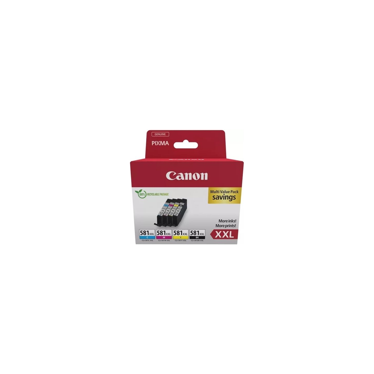 Canon CLI-581XXL Ink Cartridge C/M/Y/BK