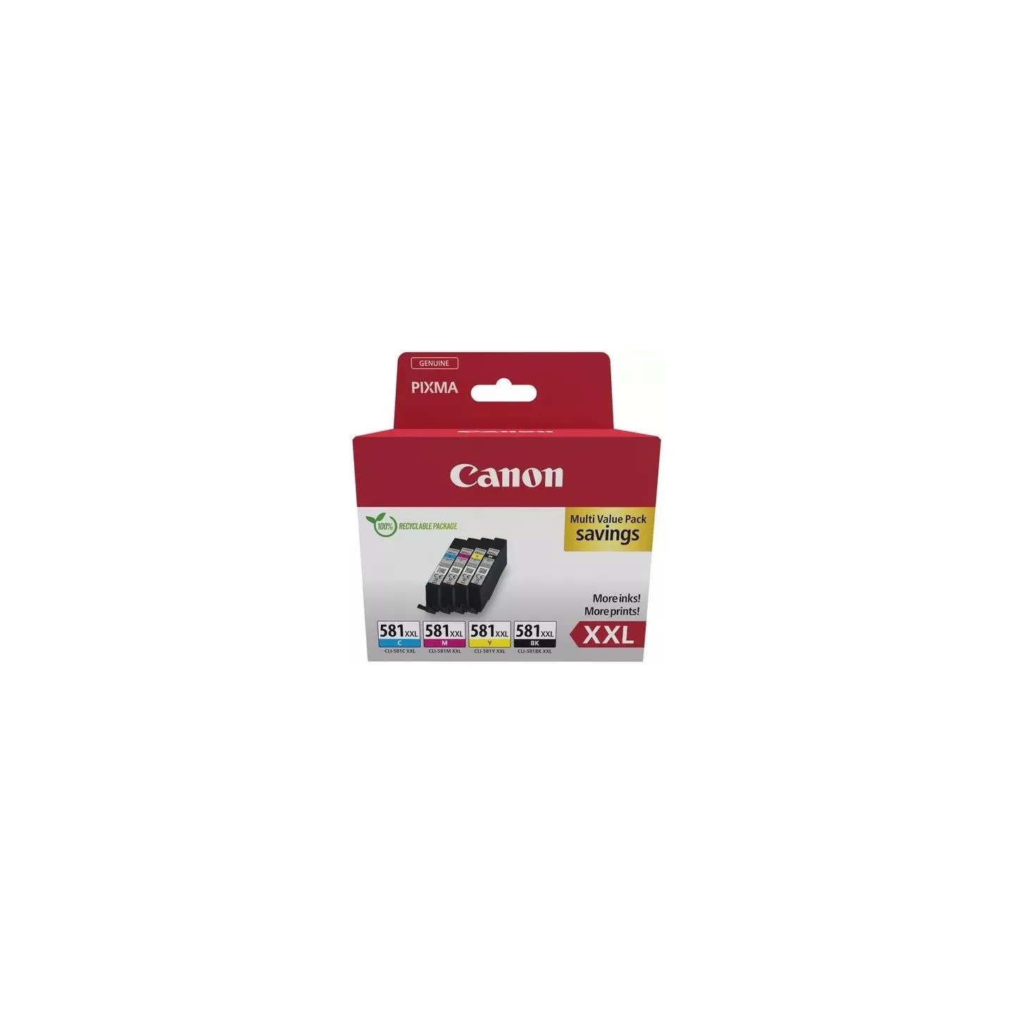 Canon CLI-581XXL Ink Cartridge C/M/Y/BK