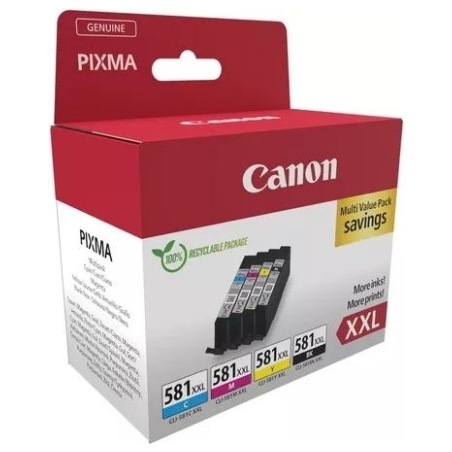 Canon CLI-581XXL Ink Cartridge C/M/Y/BK