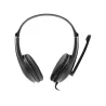 Canyon PC headset HSC-1 PC Mic Flat 2m Black
