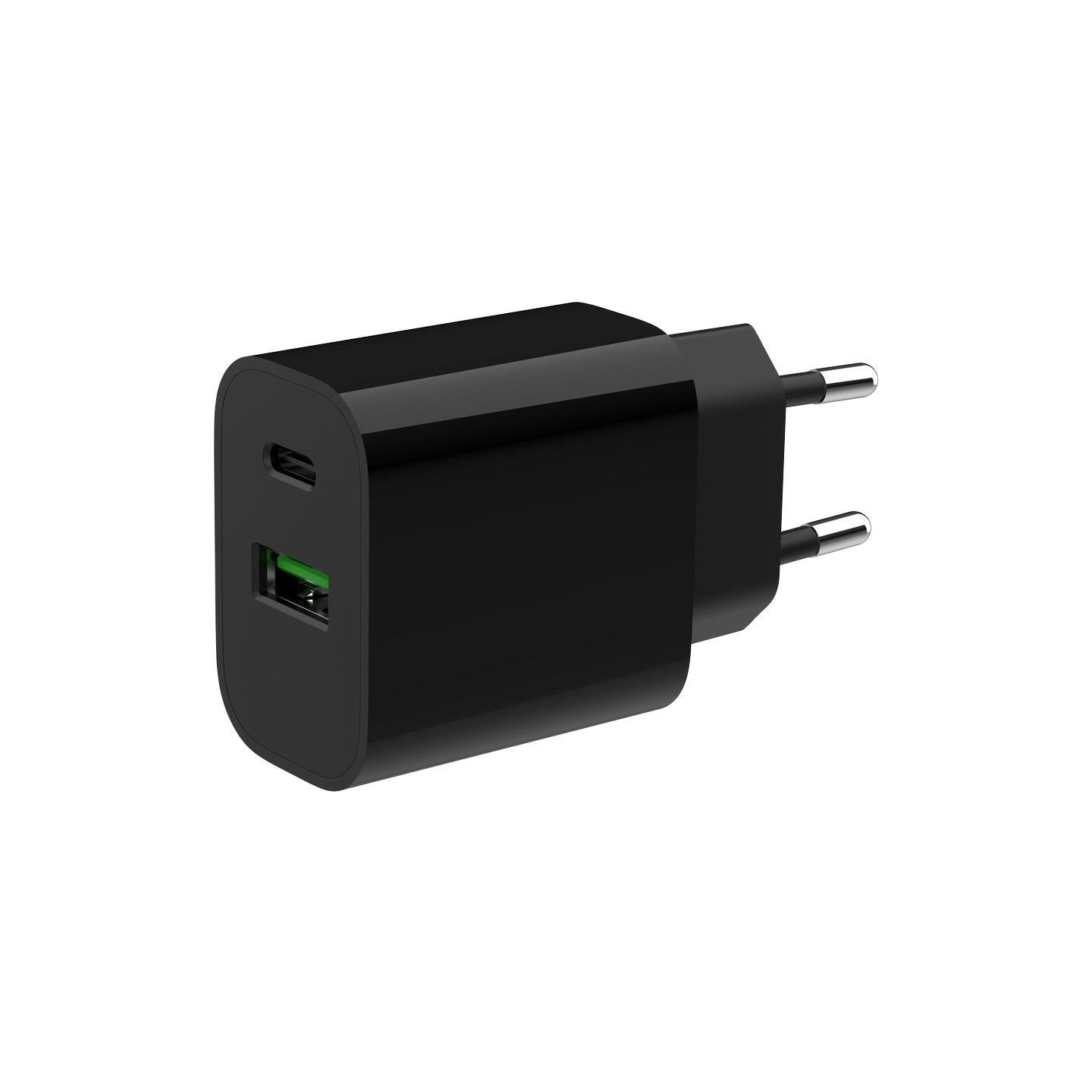 Gembird 2-port 20W USB fast charger bl