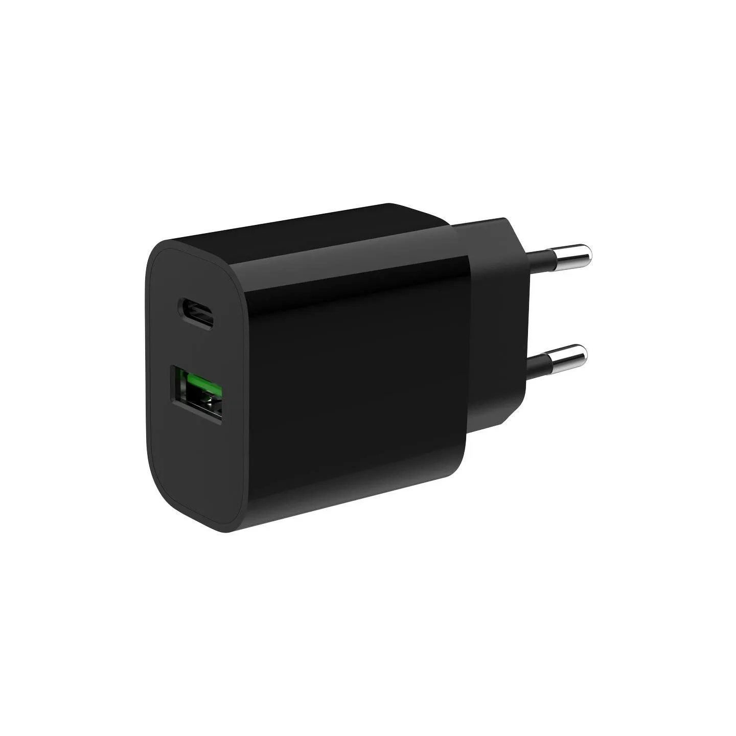 Gembird 2-port 20W USB fast charger bl