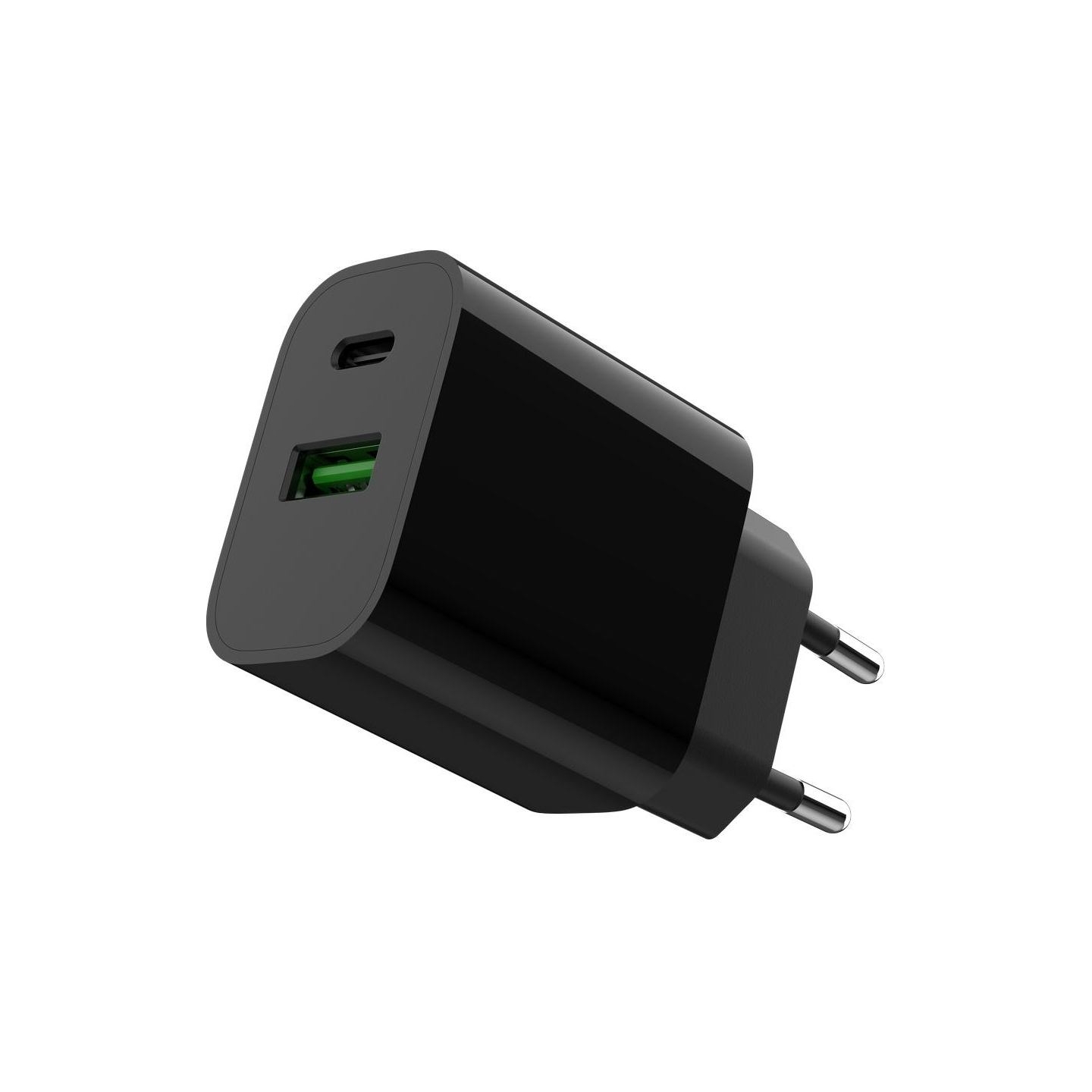 Gembird 2-port 20W USB fast charger bl