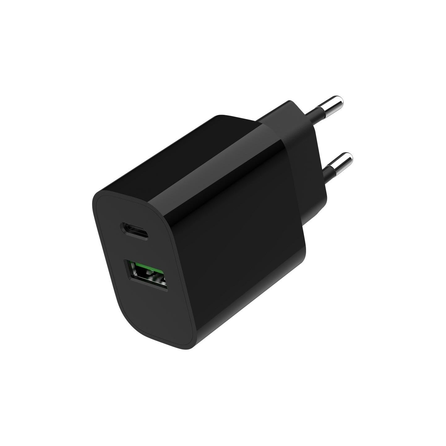 Gembird 2-port 20W USB fast charger bl