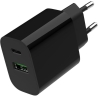 Gembird 2-port 20W USB fast charger bl