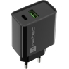 Natec Charger Ribera USB-A+USB-C PD 20W