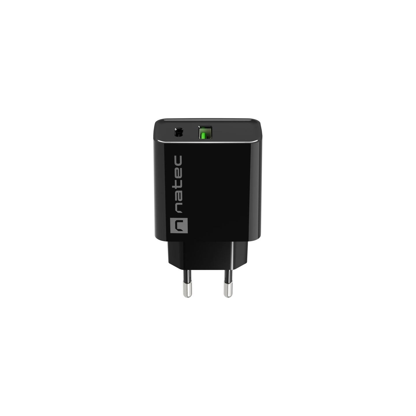 Natec Charger Ribera USB-A+USB-C PD 20W
