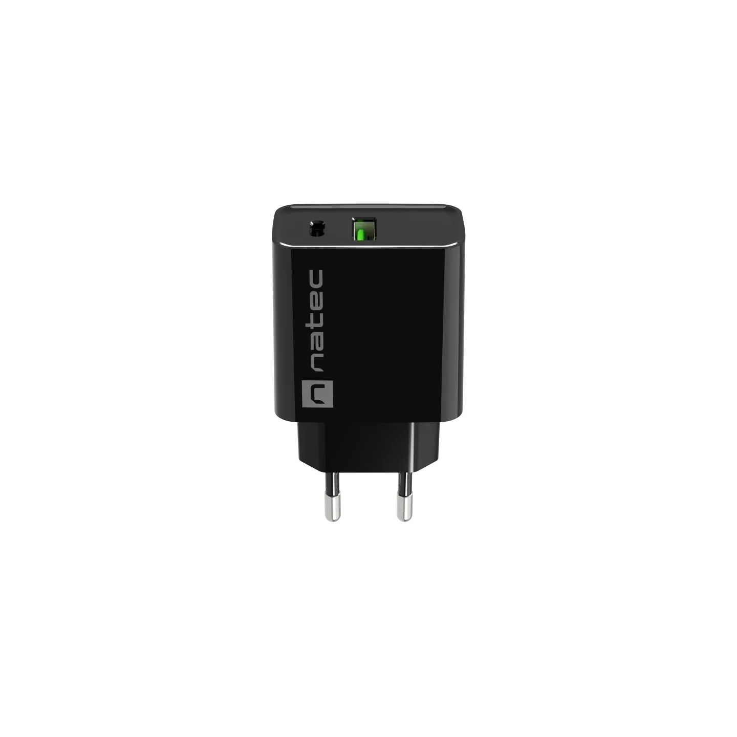 Natec Charger Ribera USB-A+USB-C PD 20W