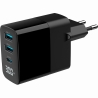 Gembird 3-port 30W GaN USB fast charger