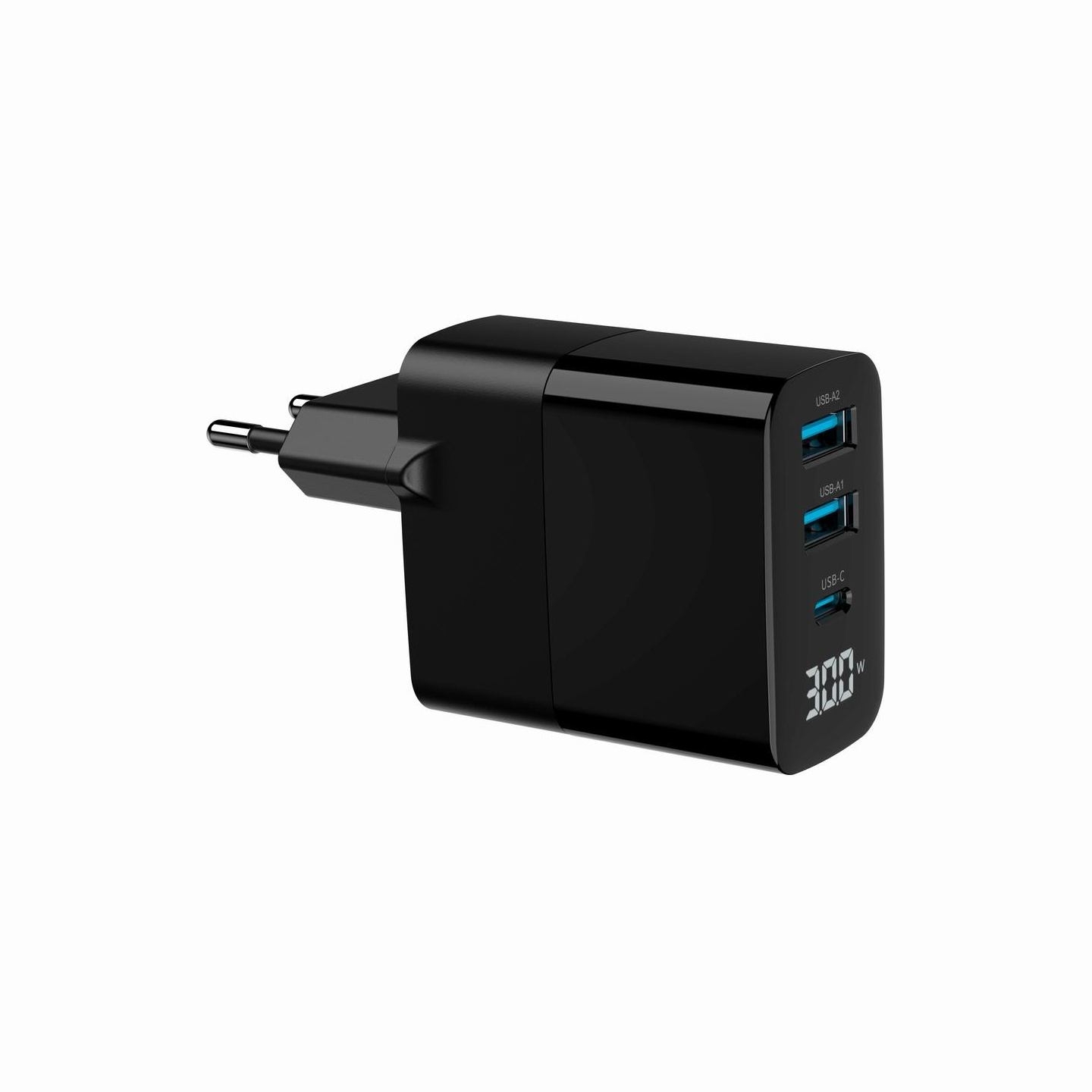 Gembird 3-port 30W GaN USB fast charger