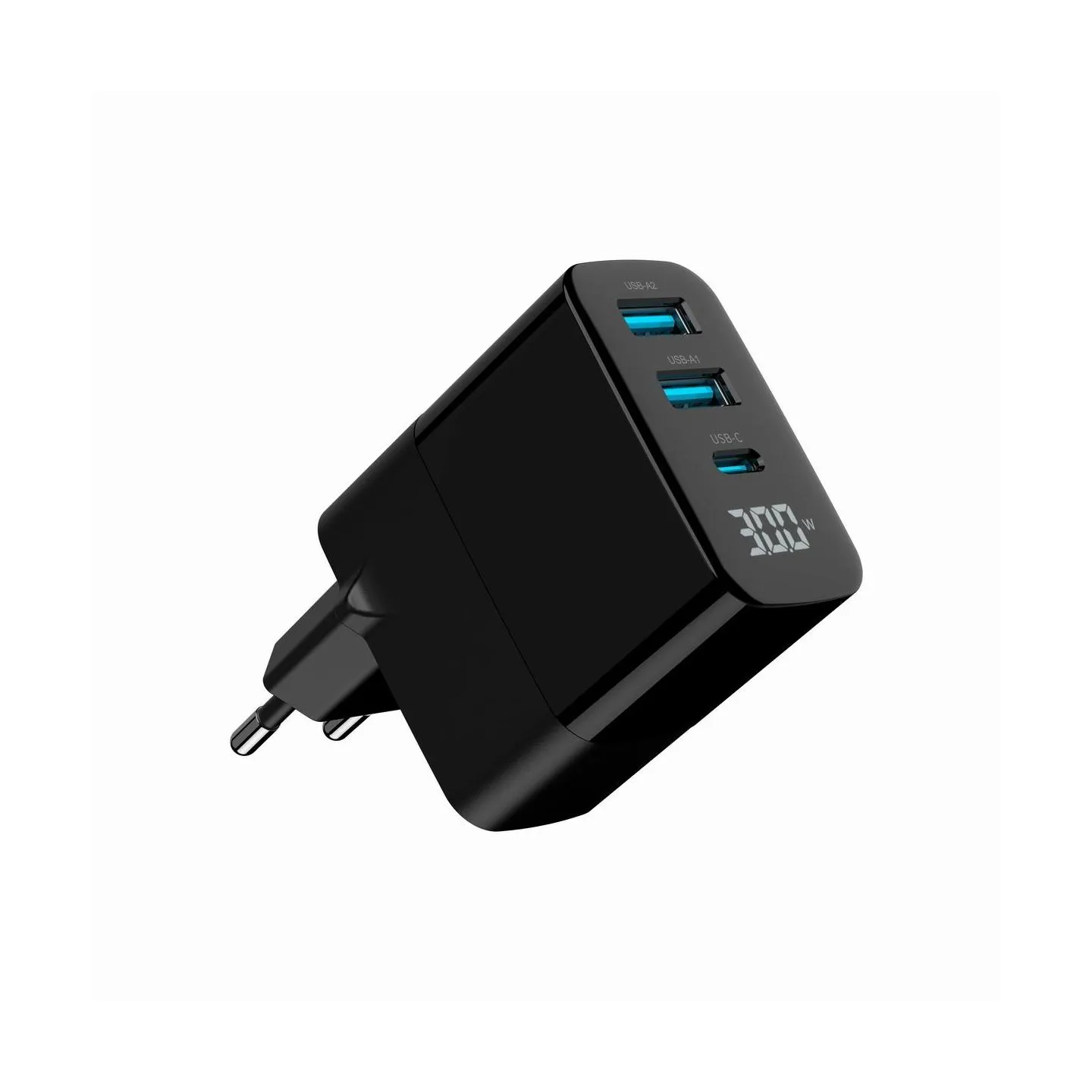 Gembird 3-port 30W GaN USB fast charger