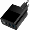 Gembird CHARGER USB 30W 3PORT/TA-UC-PDQC30LCD-BK-02 GEMBIRD