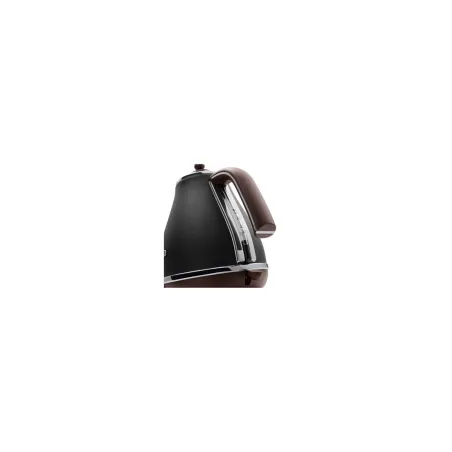 Delonghi | Icona Vintage | KBOV2001BK | Standard kettle | 2000 W | 1.7 L | Stainless steel | 360° rotational base | Black