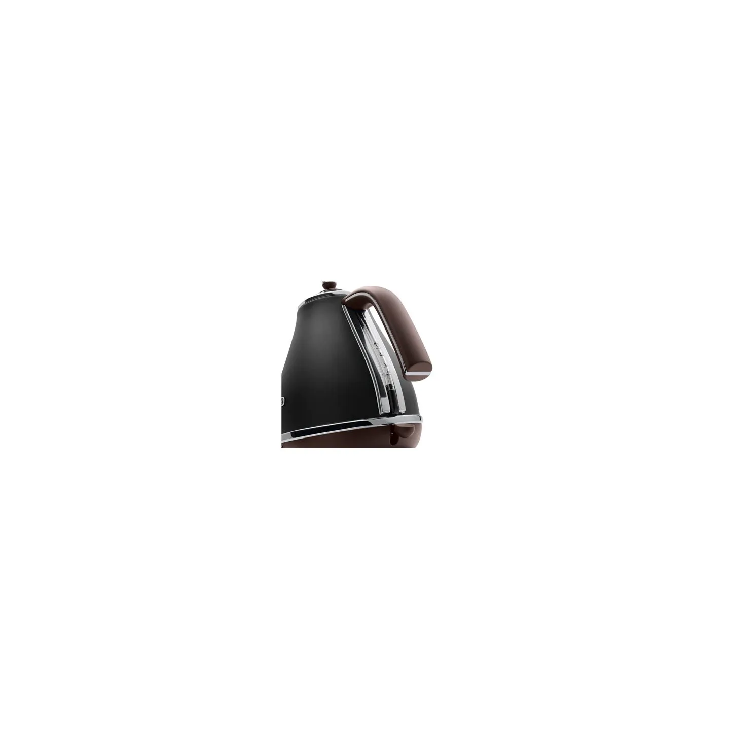 Delonghi | Icona Vintage | KBOV2001BK | Standard kettle | 2000 W | 1.7 L | Stainless steel | 360° rotational base | Black