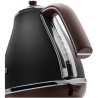 Delonghi | Icona Vintage | KBOV2001BK | Standard kettle | 2000 W | 1.7 L | Stainless steel | 360° rotational base | Black