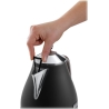 Delonghi | Icona Vintage | KBOV2001BK | Standard kettle | 2000 W | 1.7 L | Stainless steel | 360° rotational base | Black
