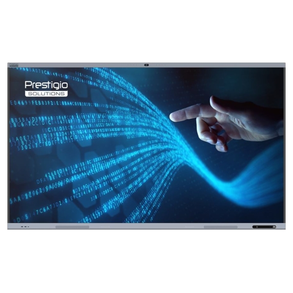 Prestigio SOLUTIONS Multiboard 65'' Light+ Gen 2, Android 13, Google EDLA, AI Camera, 16/128GB