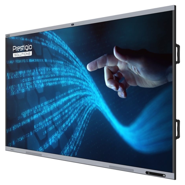 Prestigio SOLUTIONS Multiboard 65'' Light+ Gen 2, Android 13, Google EDLA, AI Camera, 16/128GB