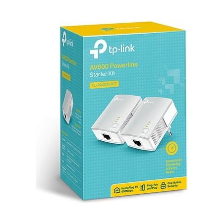 Tp-Link | Powerline Adapters Kit | TL-PA4010 KIT | 10/100 Mbit/s | Ethernet LAN (RJ-45) ports 1