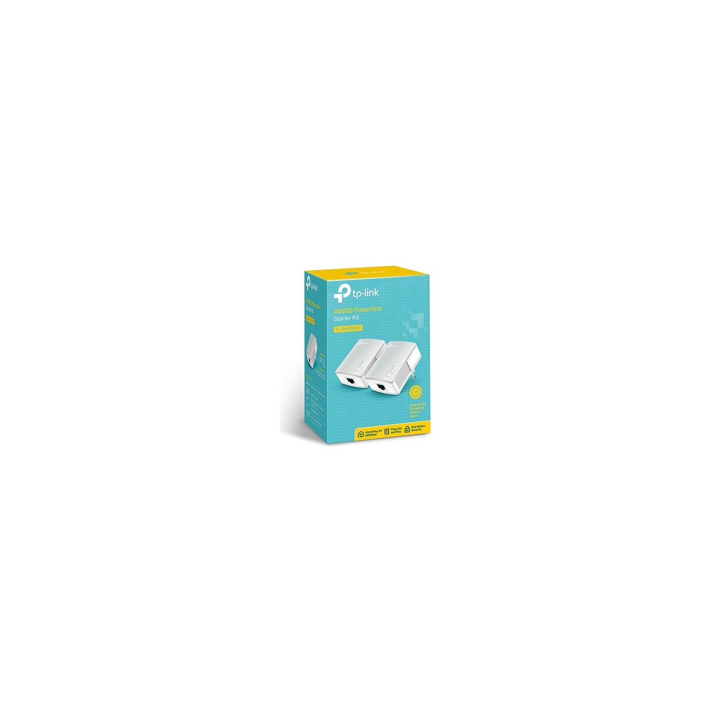 Tp-Link | Powerline Adapters Kit | TL-PA4010 KIT | 10/100 Mbit/s | Ethernet LAN (RJ-45) ports 1