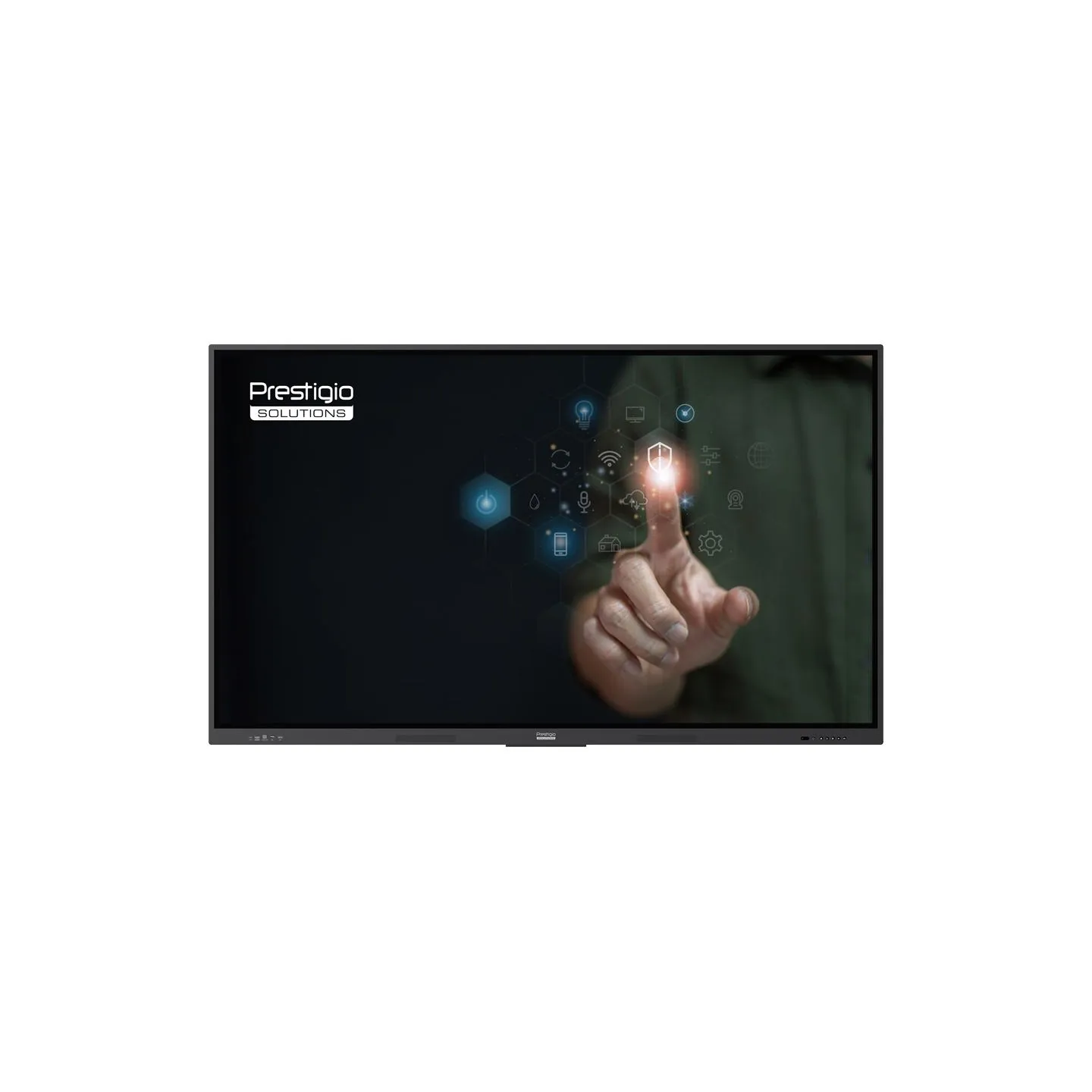 Prestigio SOLUTIONS Multiboard 75" Light Series UHD 4K, Android 13.0, Wi-Fi, 40TP, touch pen