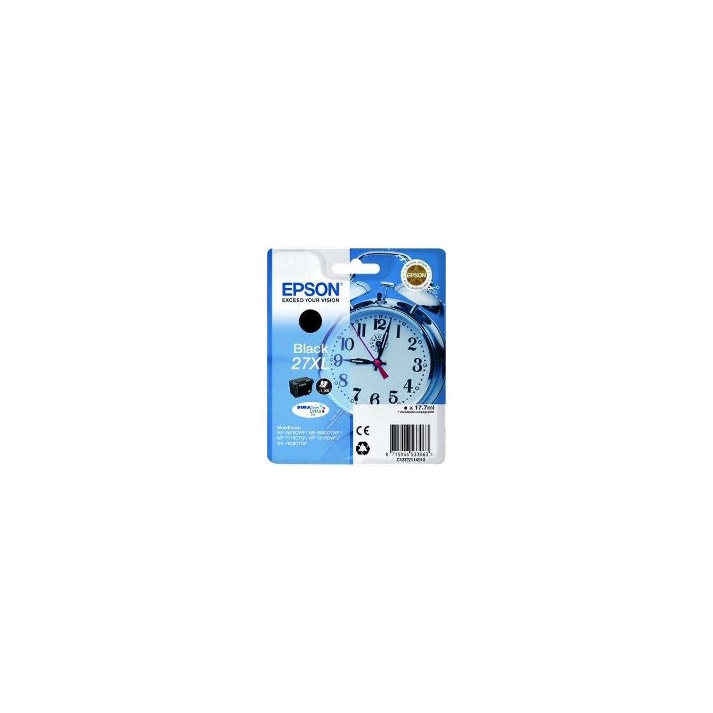 Epson T2711 | 27XL | Ink cartridge | Black