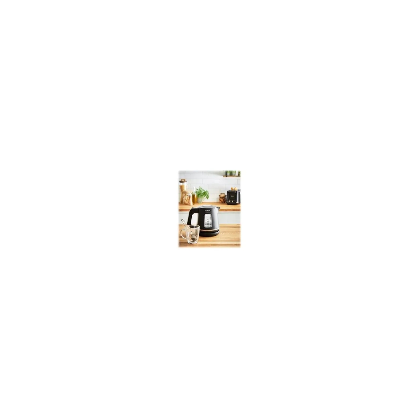 Tefal | Kettle | KI533811 | Electric | 2400 W | 1 L | Plastic | 360° rotational base | Black