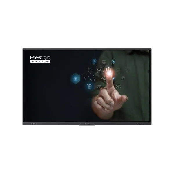 Prestigio SOLUTIONS Multiboard 65" Light Series UHD 4K, Android 13, Dual Wi-Fi, 40TP, touch pen