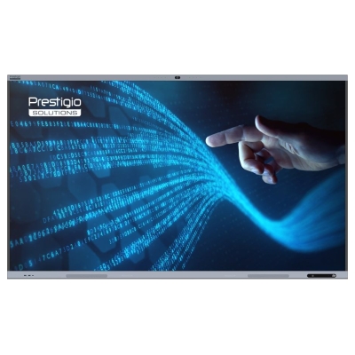 Prestigio SOLUTIONS Multiboard 75'' Light+ Gen 2, Android 13, Google EDLA, AI Camera, 16/128GB