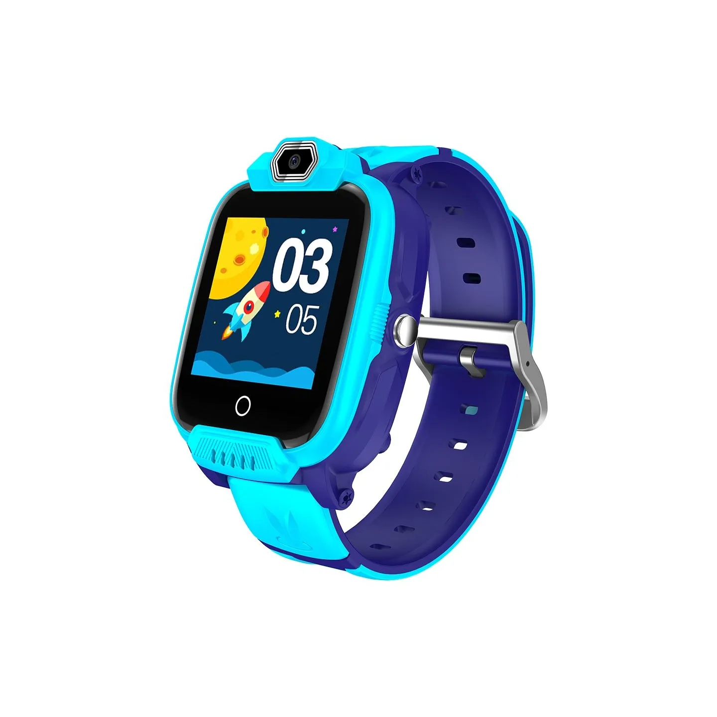 Canyon kids watch Jondy KW-44 4G Camera GPS Music Blue