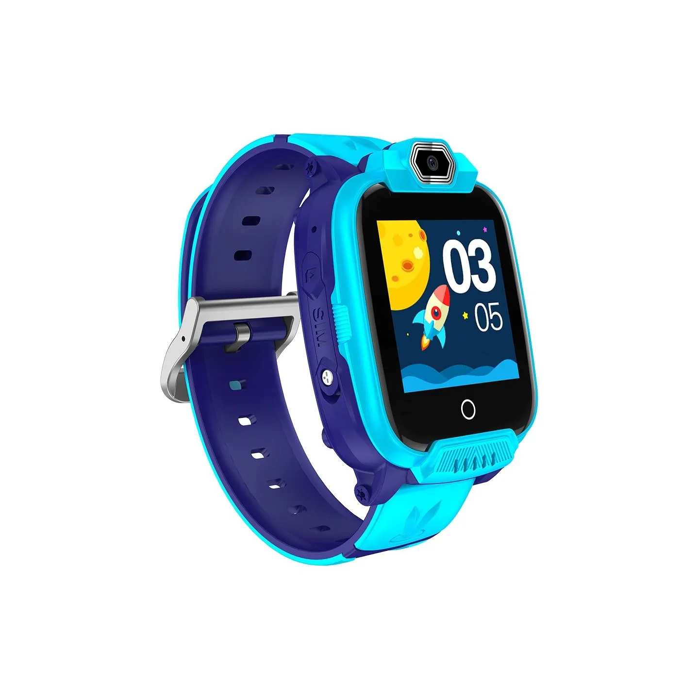 Canyon kids watch Jondy KW-44 4G Camera GPS Music Blue