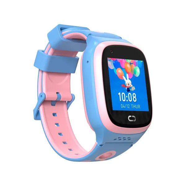 Canyon Kids Watch ZEFIR KW-49 E-SIM 4G GPS WiFi Video Music Games English learning, Pink&Blue