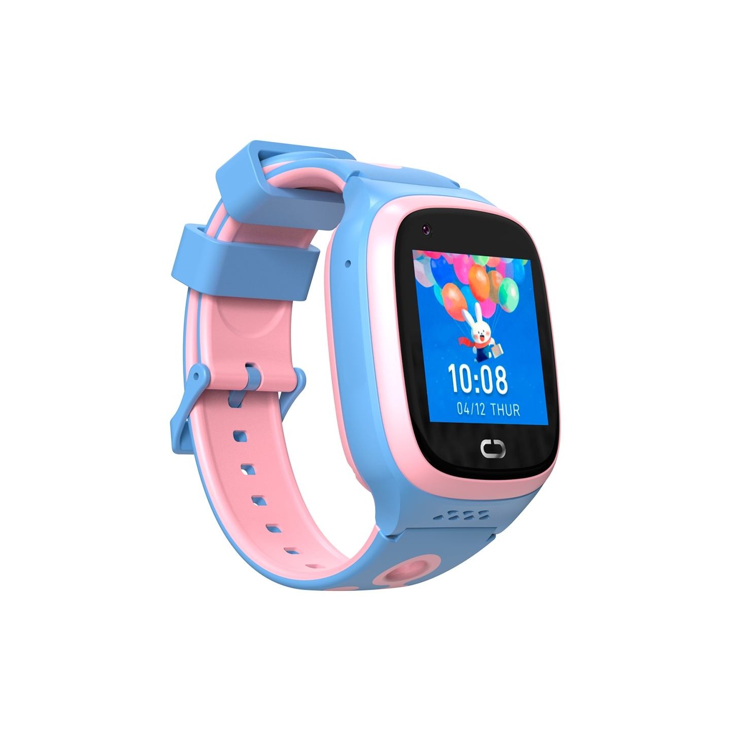 Canyon Kids Watch ZEFIR KW-49 E-SIM 4G GPS WiFi Video Music Games English learning, Pink&Blue