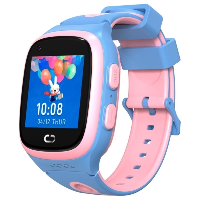 Canyon Kids Watch ZEFIR KW-49 E-SIM 4G GPS WiFi Video Music Games English learning, Pink&Blue
