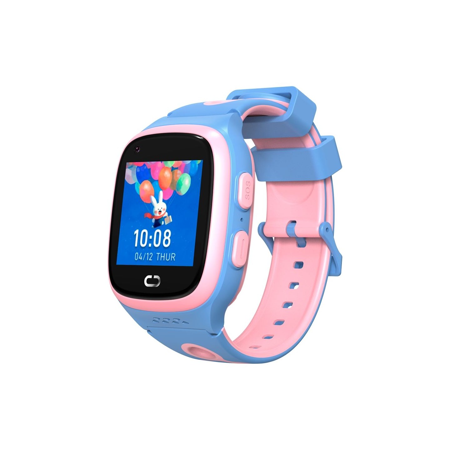 Canyon Kids Watch ZEFIR KW-49 E-SIM 4G GPS WiFi Video Music Games English learning, Pink&Blue