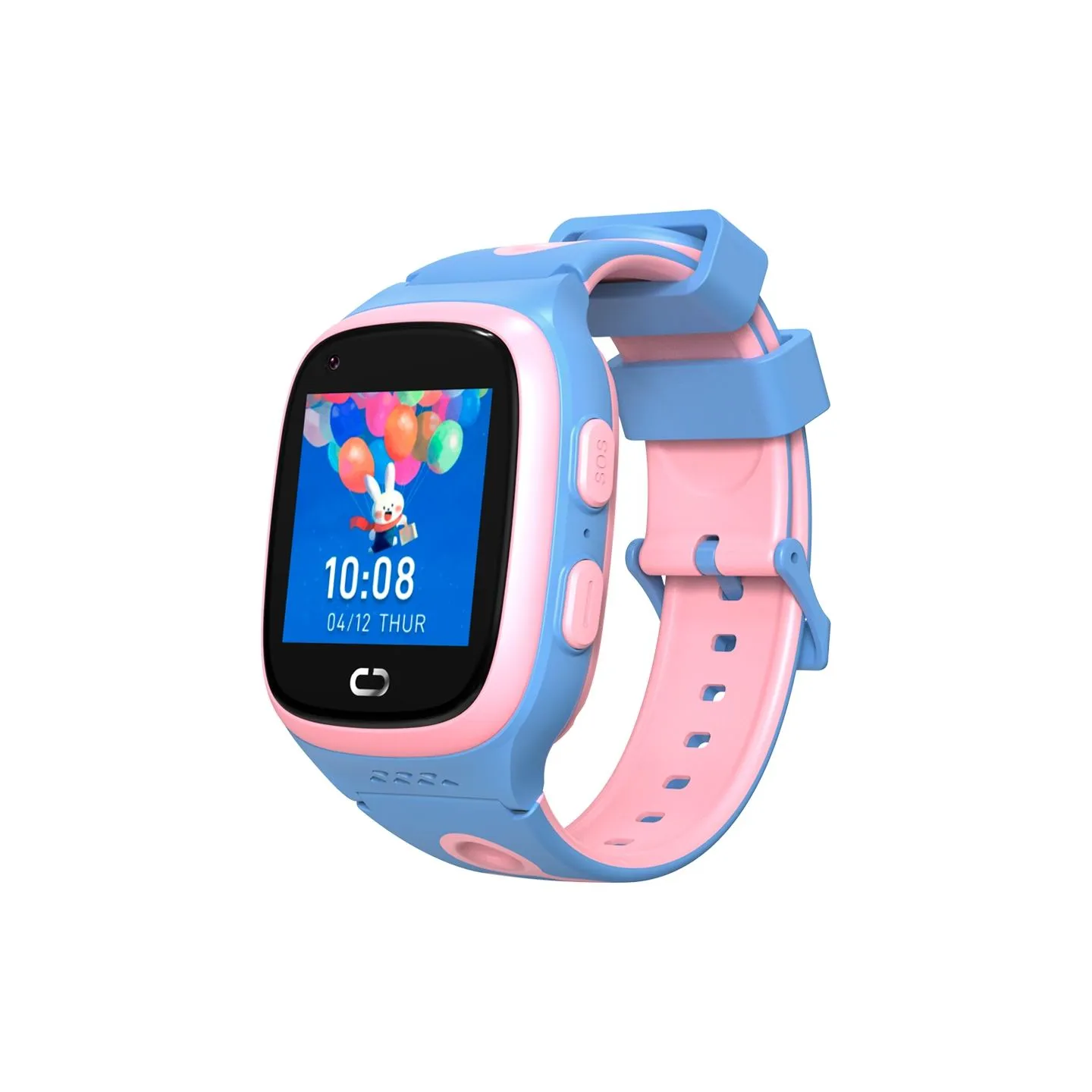 Canyon Kids Watch ZEFIR KW-49 E-SIM 4G GPS WiFi Video Music Games English learning, Pink&Blue