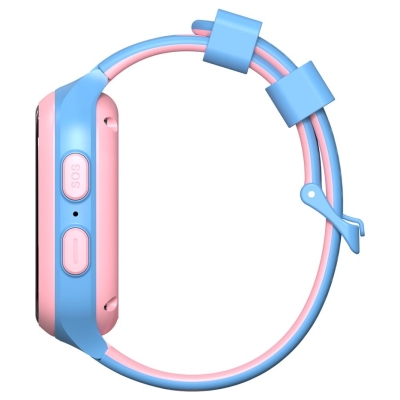 Canyon Kids Watch ZEFIR KW-49 E-SIM 4G GPS WiFi Video Music Games English learning, Pink&Blue