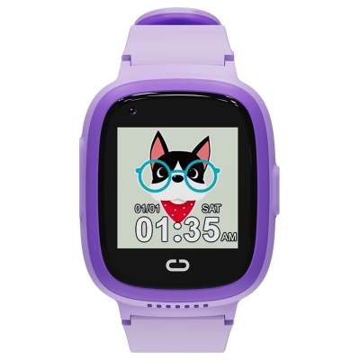Canyon kids watch Sunny KW-48 Video 4G GPS Games&Music Violet