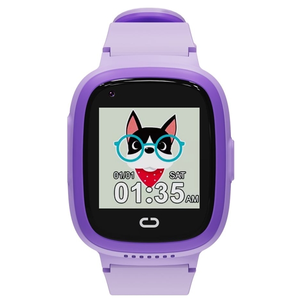 Canyon kids watch Sunny KW-48 Video 4G GPS Games&Music Violet