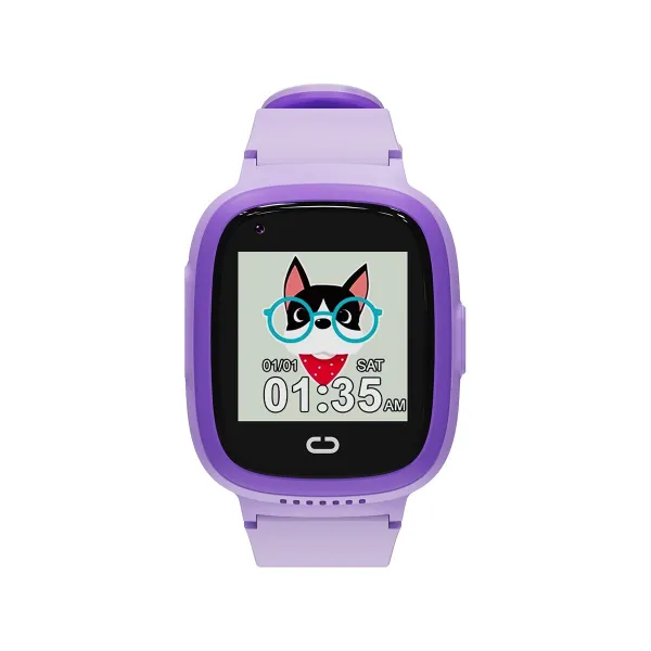 Canyon kids watch Sunny KW-48 Video 4G GPS Games&Music Violet