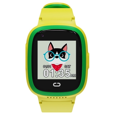 Canyon kids watch Sunny KW-48 Video 4G GPS Games&Music Green