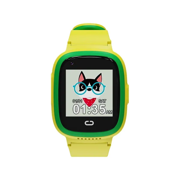 Canyon kids watch Sunny KW-48 Video 4G GPS Games&Music Green