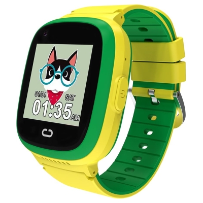 Canyon kids watch Sunny KW-48 Video 4G GPS Games&Music Green