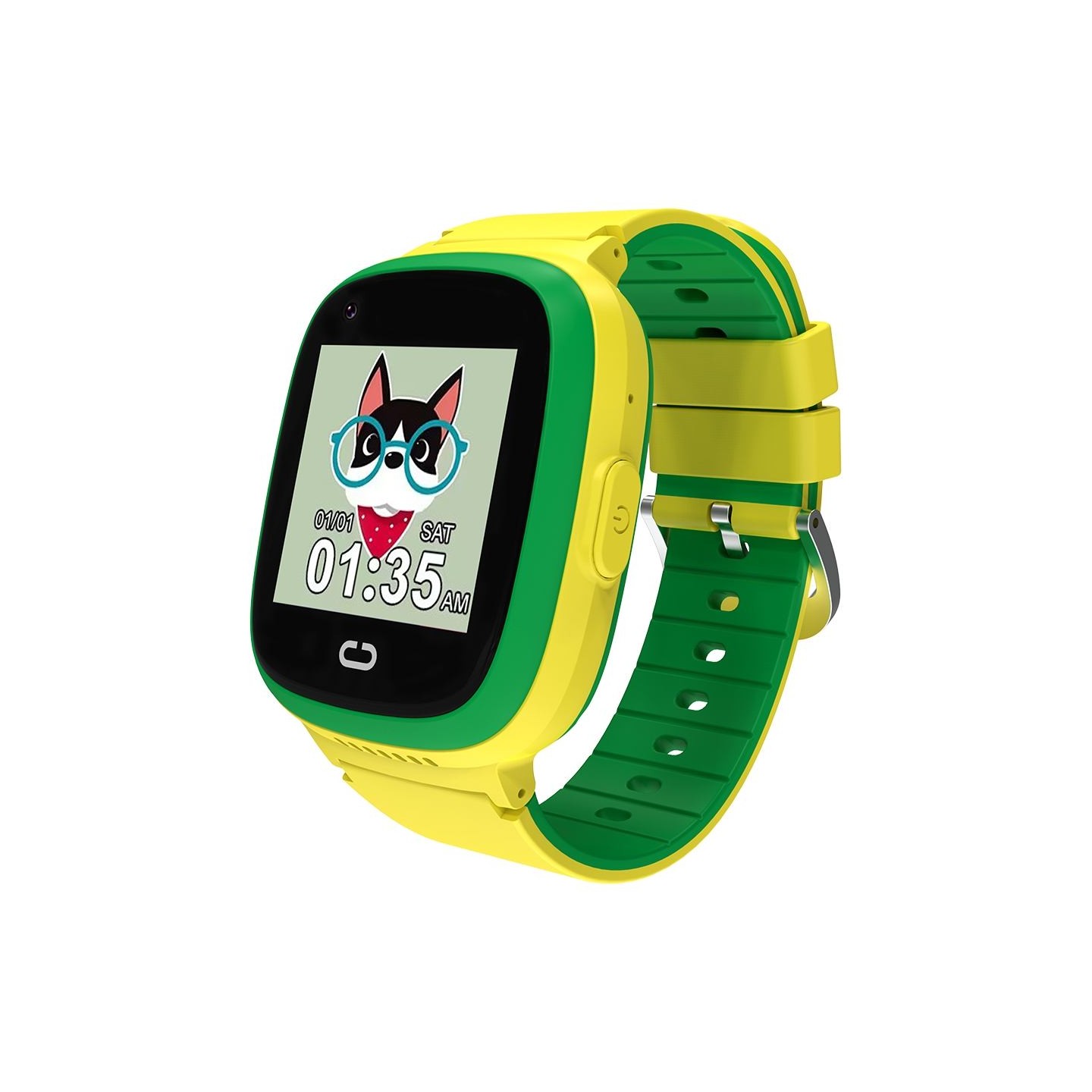 Canyon kids watch Sunny KW-48 Video 4G GPS Games&Music Green