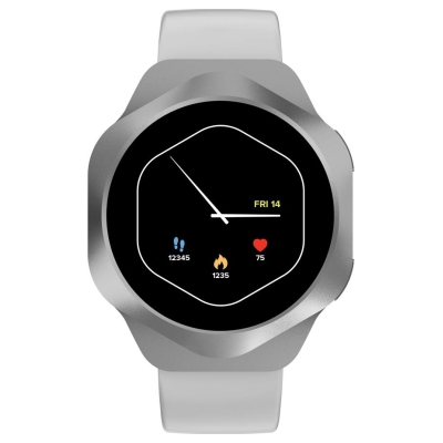 Canyon Smart Watch Hexagon 88 BT-CALL Silver