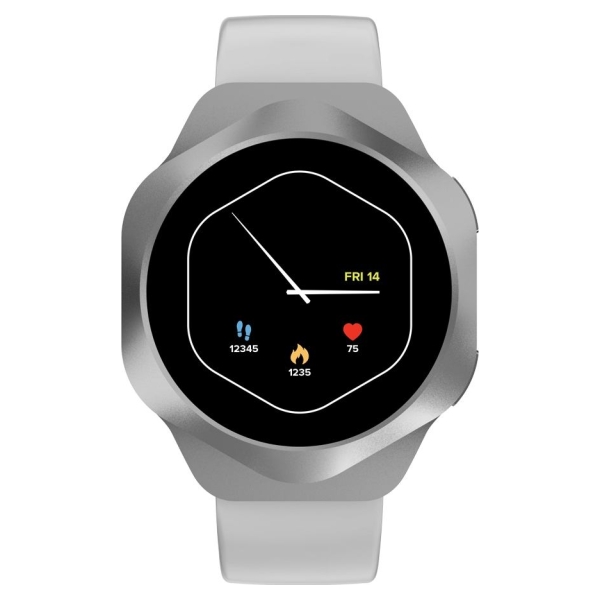 Canyon Smart Watch Hexagon 88 BT-CALL Silver