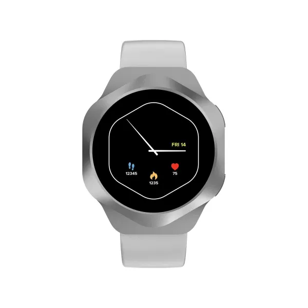 Canyon Smart Watch Hexagon 88 BT-CALL Silver
