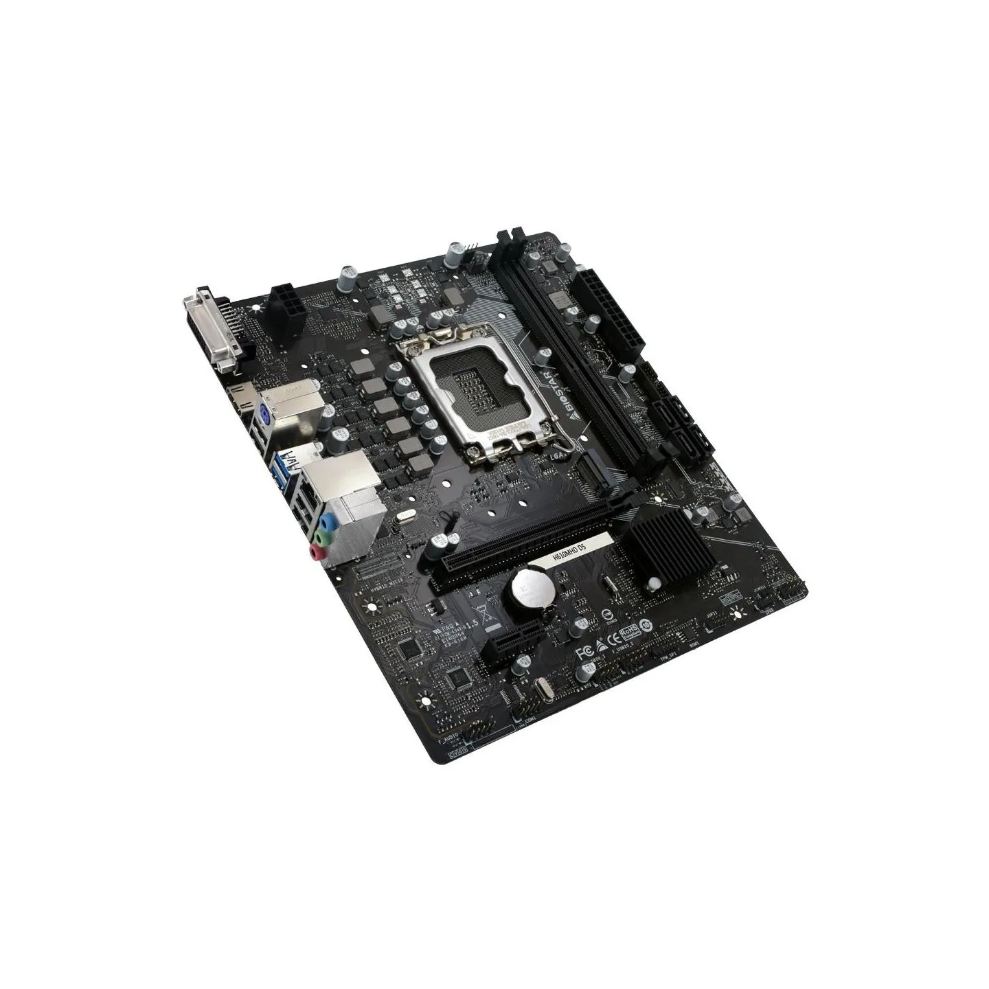 Biostar Mainboard|BIOSTAR|H610MHD D5|Intel H610|LGA 1700|micro ATX|RAM DDR5-SDRAM|2xSlots|H610MHDD5